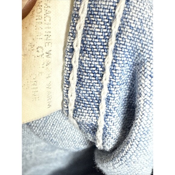 Levi’s USA Vintage Jeans For Women Denim Shirt Medium Long Sleeve Blue Button Up - Picture 5 of 6